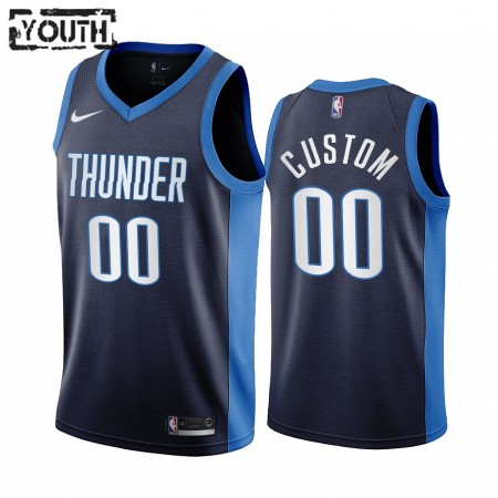 NBA Børn Trøje Oklahoma City Thunder Custom 2020-21 Earned Edition Swingman